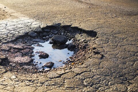 Pothole Filling in the UK