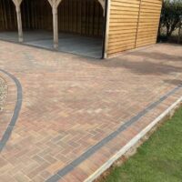 Block paving job North Yorkshire