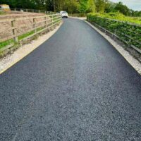 Tarmac road North Yorkshire
